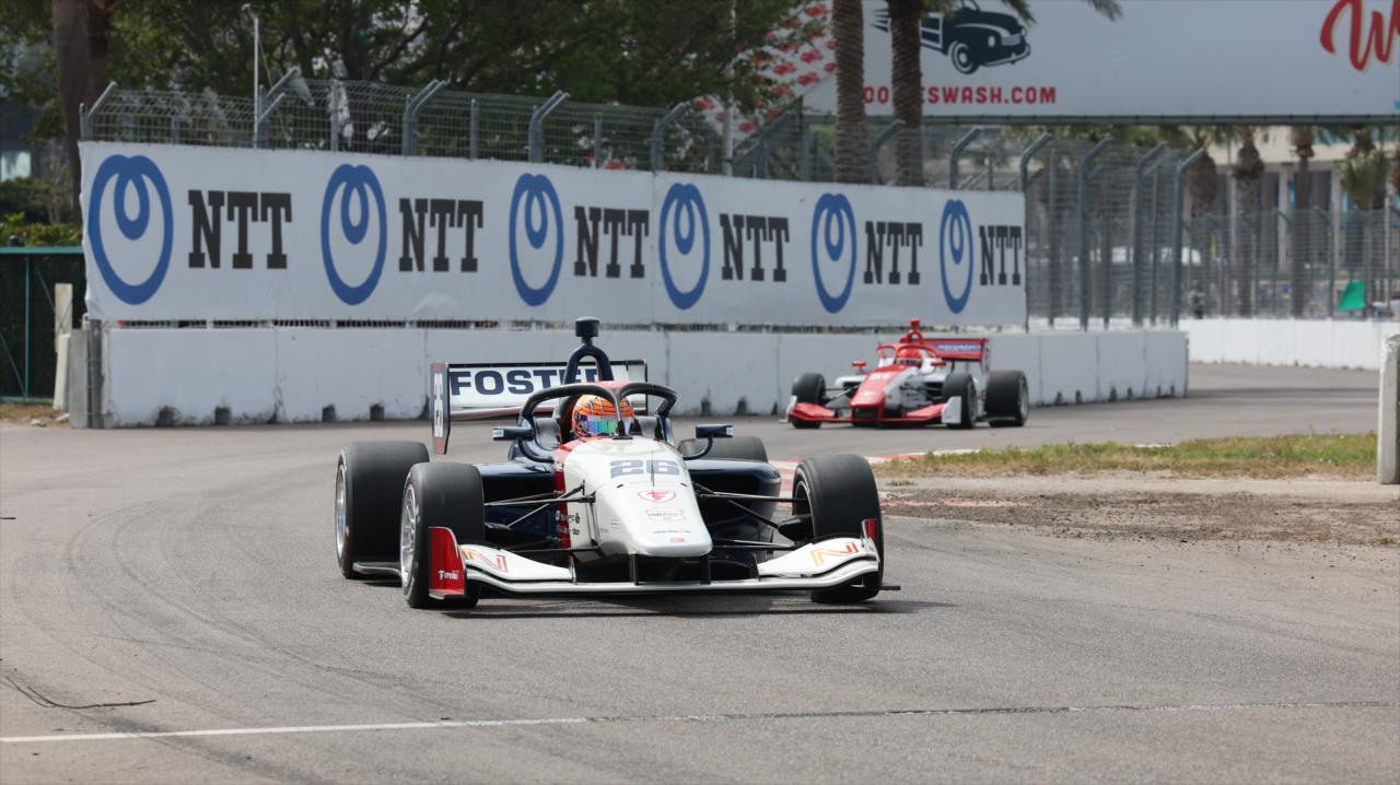 Louis Foster - INDY NXT By Firestone Grand Prix of St. Petersburg - By: Chris Owens -- Photo by: Chris Owens